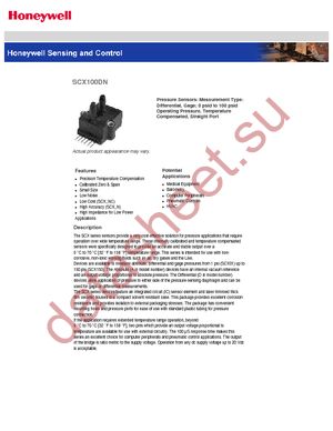 SCX100DN datasheet  